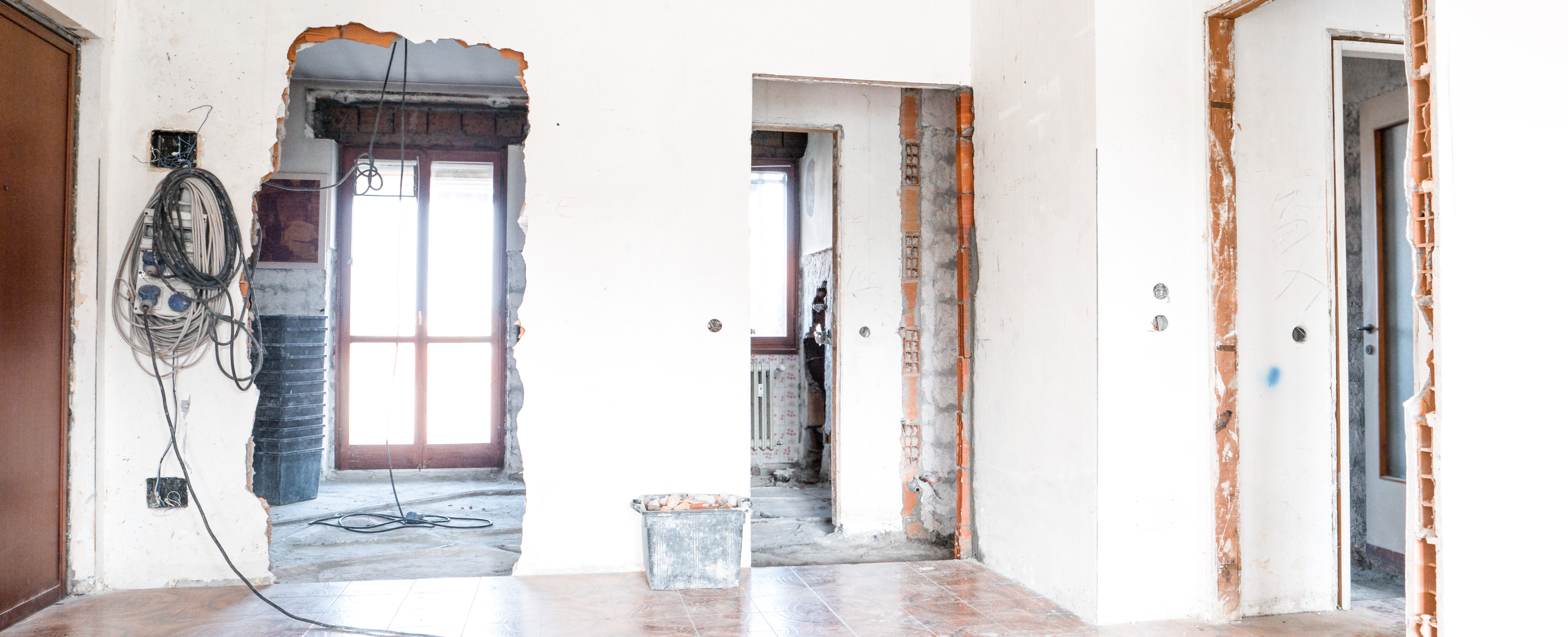 Lavori in corso, cantiere edilizia Padova